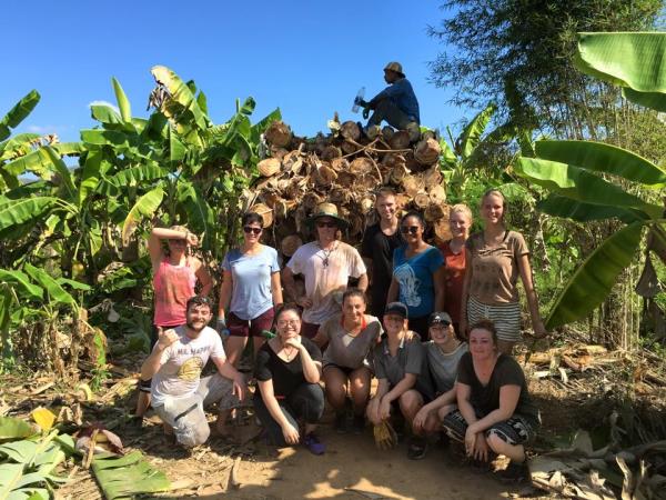Elephant conservation vacation, Thailand