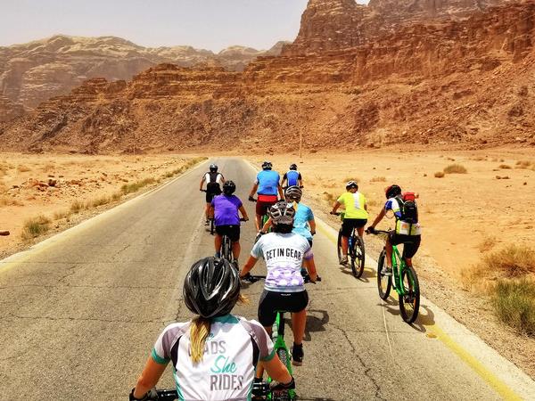Jordan small group biking vacation