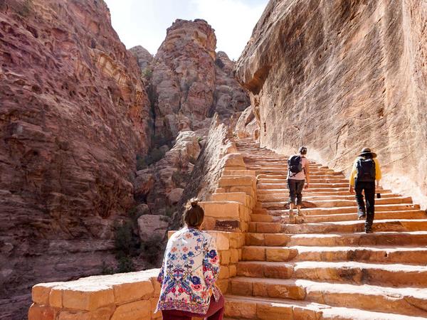 Trekking vacation in Jordan