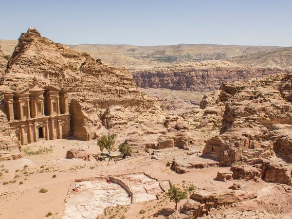 Trekking vacation in Jordan