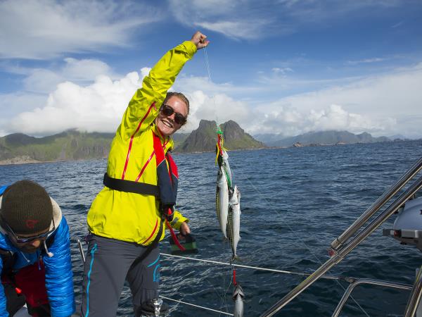 Lofoten islands sailing vacation, Norway