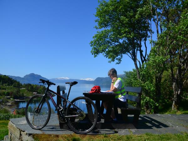 Norway self guided biking vacation, Hardangerfjord