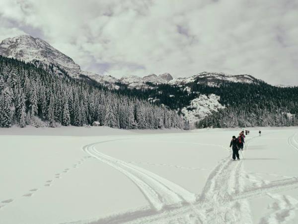 Family skiing vacation in Montenegro