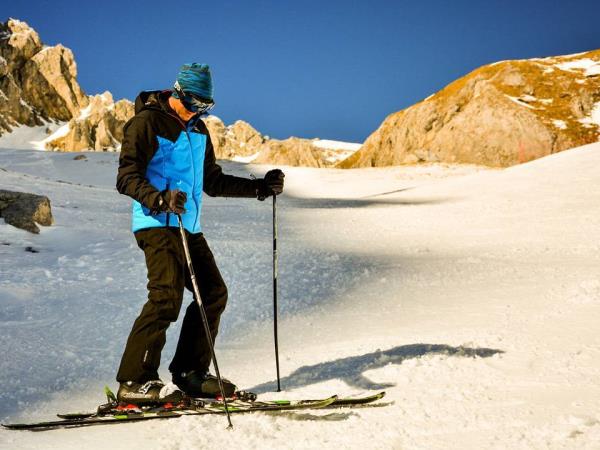 Family skiing vacation in Montenegro