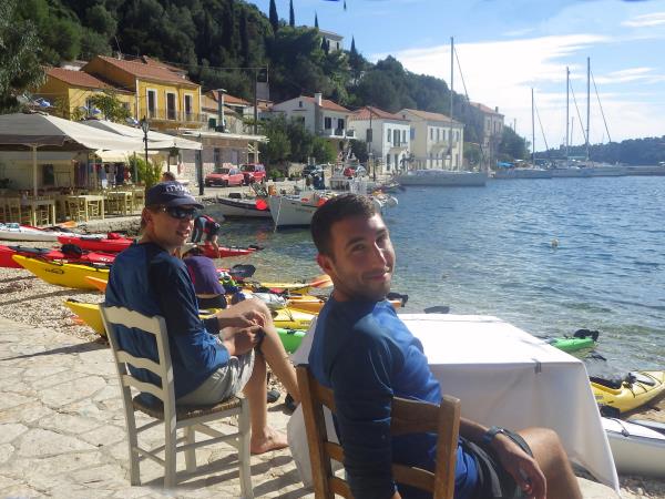 Ithaca sea kayaking skills vacation, Greece