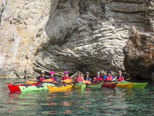 Ithaca sea kayaking skills vacation, Greece
