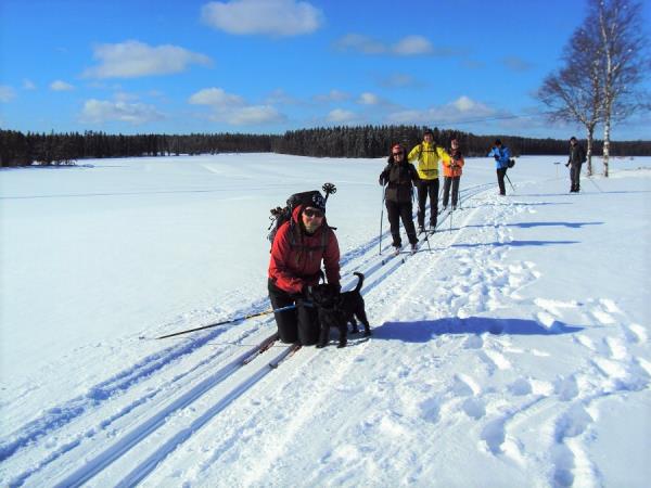 Cross-country skiing vacation in Finland