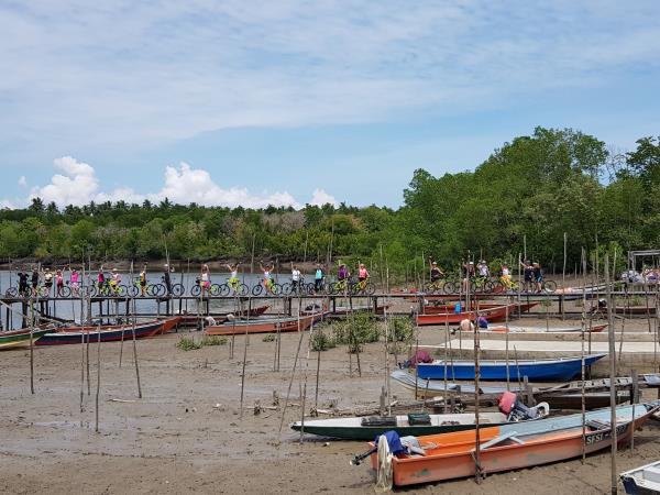 Borneo wildlife cycling vacation