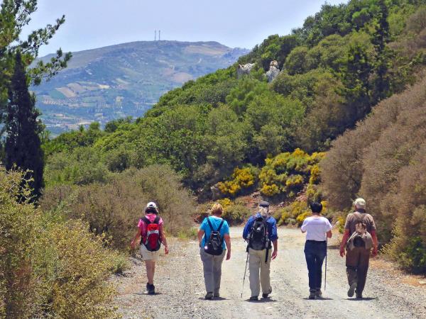 Crete guided hiking vacation