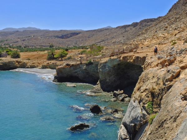 Crete guided hiking vacation