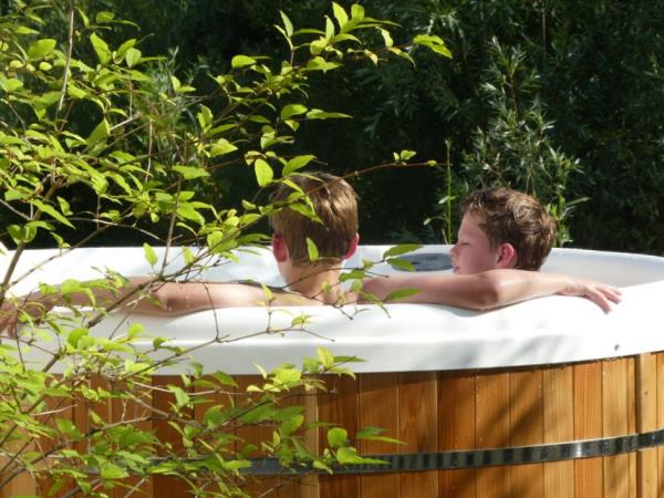 North Devon ecolodge, England