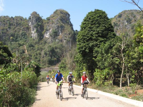 Thailand and Laos biking vacation