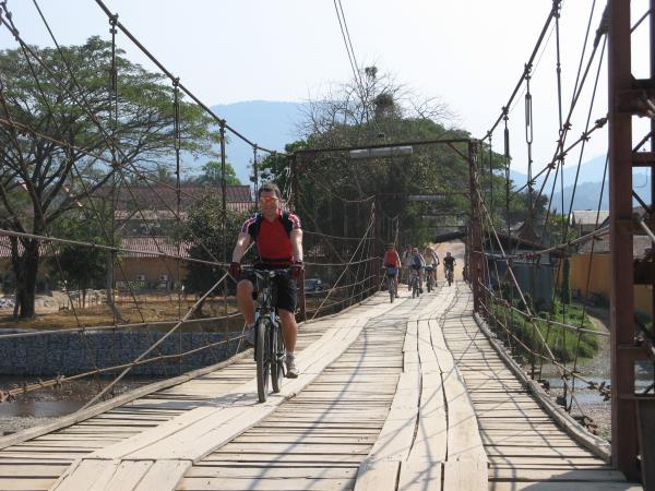 Thailand and Laos biking vacation