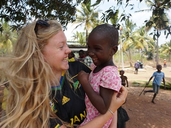 Community volunteering in Tanzania