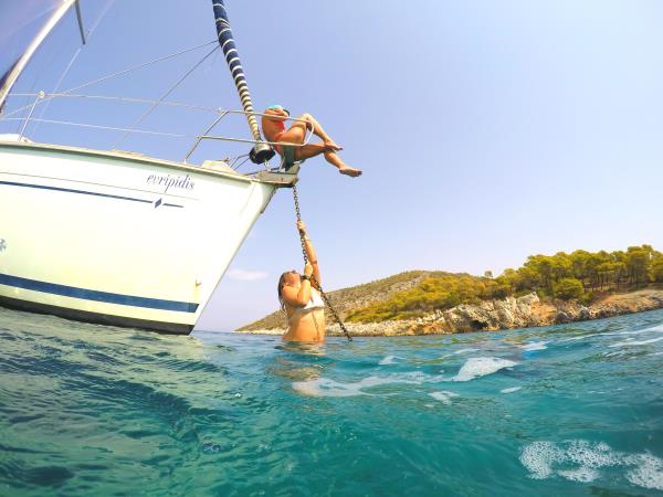 Saronic Gulf sailing vacation in Greece