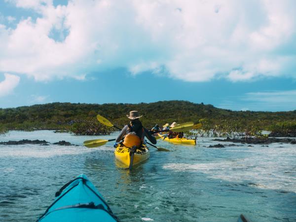 Exuma Cays kayaking vacation in The Bahamas