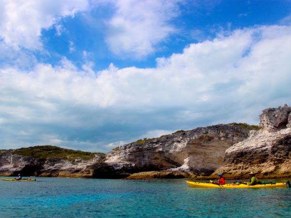 Exuma Cays kayaking vacation in The Bahamas