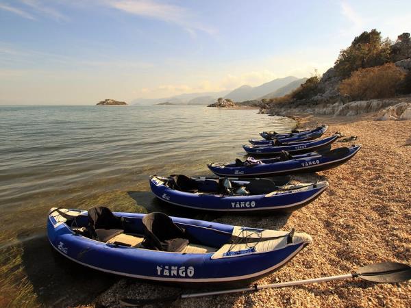 Montenegro to Albania kayak vacation