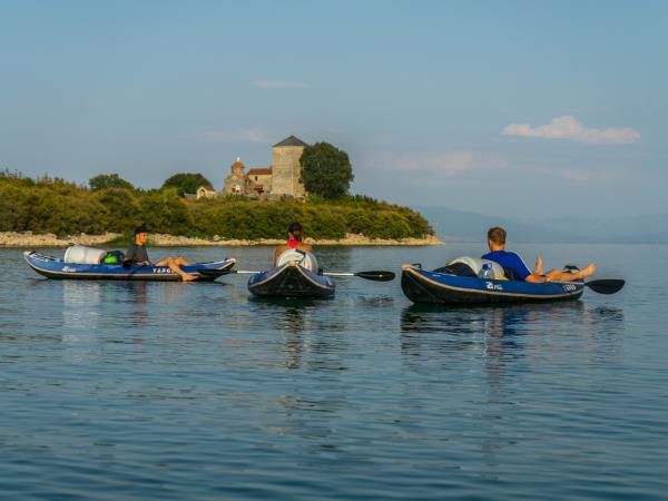 Montenegro to Albania kayak vacation