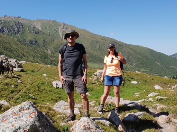 Kyrgyzstan Tian Shan Mountains hiking tour