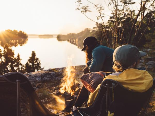 Sweden kayaking and camping vacation