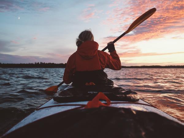 Sweden kayaking and camping vacation