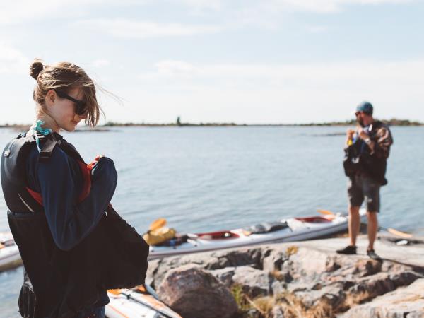 Kayaking tour in Sweden