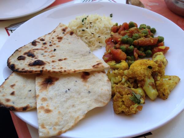 Vegan vacation in India
