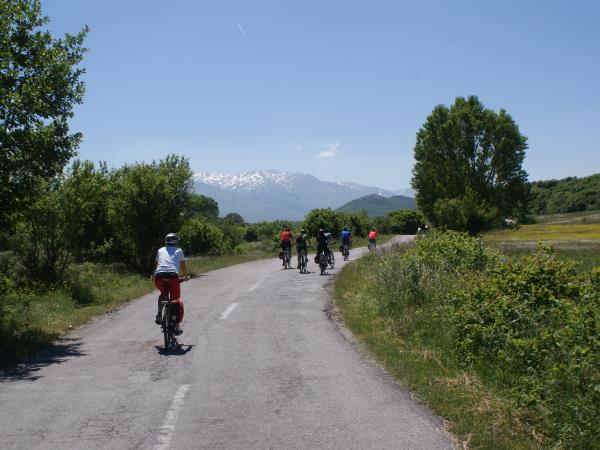 Balkans guided cycling vacation