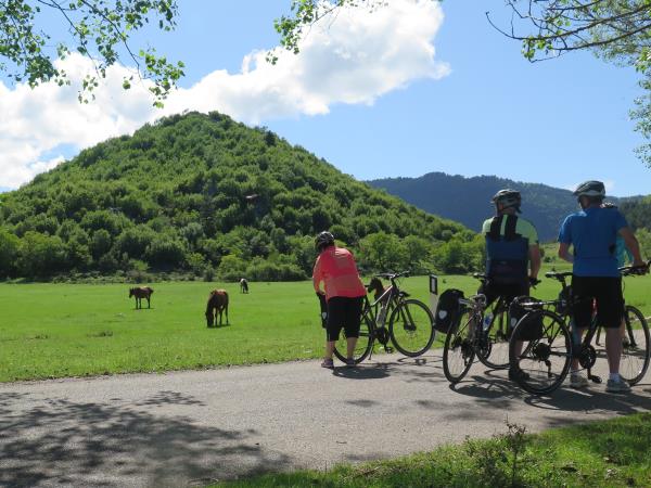 Balkans guided cycling vacation