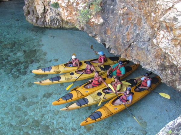 Rab sea kayaking tour in Croatia