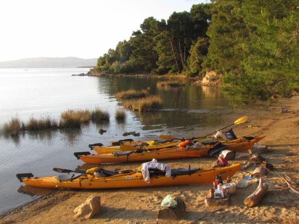 Rab sea kayaking tour in Croatia
