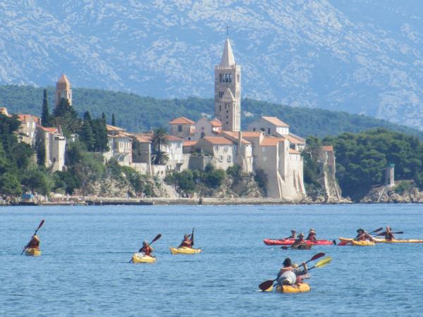 Rab sea kayaking tour in Croatia