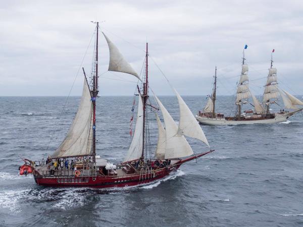 Spain tall ship sailing holiday, Spanish speaking