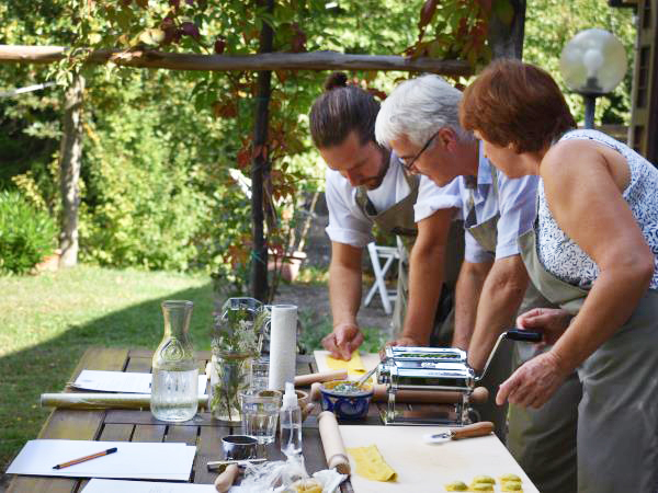 Short break pasta making & Italian food vacation, Tuscany