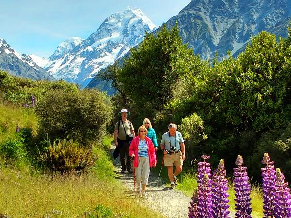 New Zealand South Island tour, gardens and goldfields