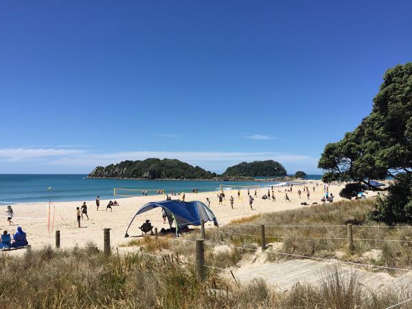 Christmas vacation in New Zealand, Bay of Plenty