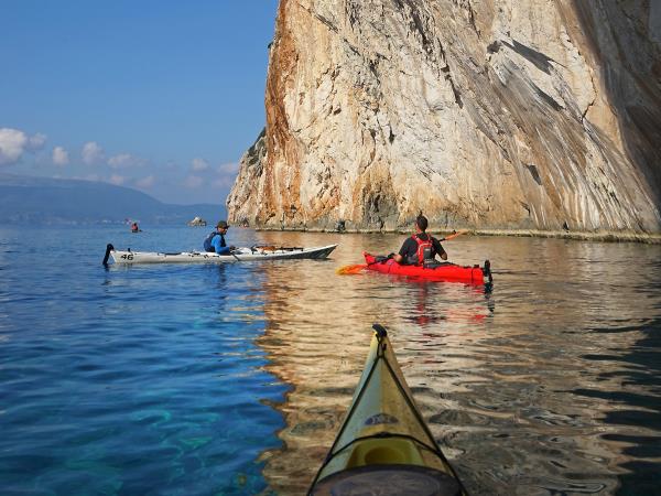 Kayaking in Ionian Islands, Greece