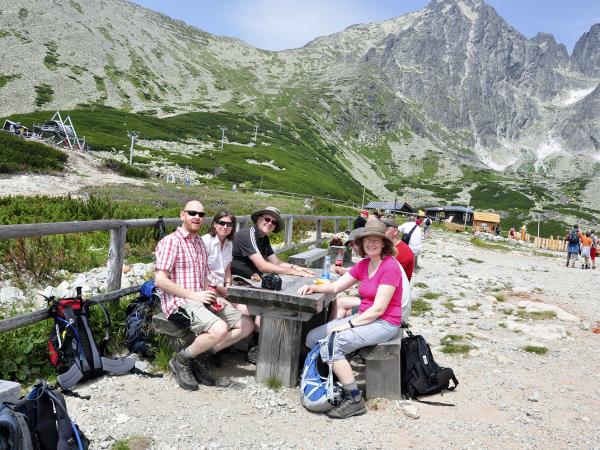 Tatras mountains self guided hiking vacation in Slovakia