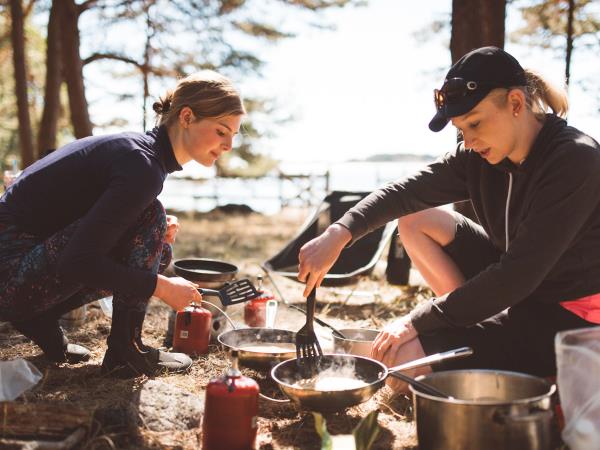 Women only kayaking holiday in Sweden