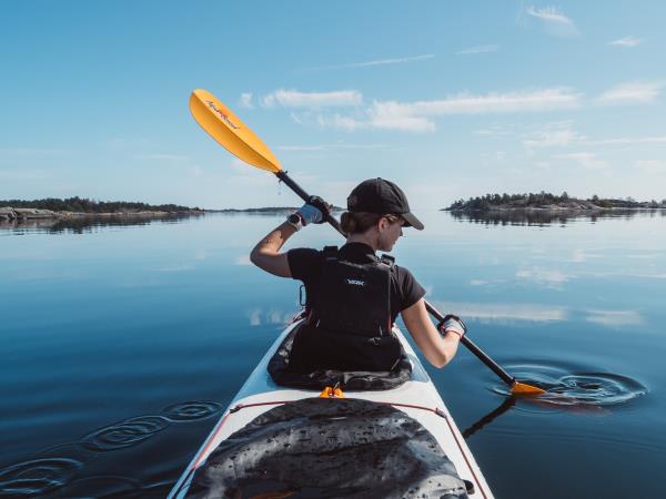 Women only kayaking holiday in Sweden