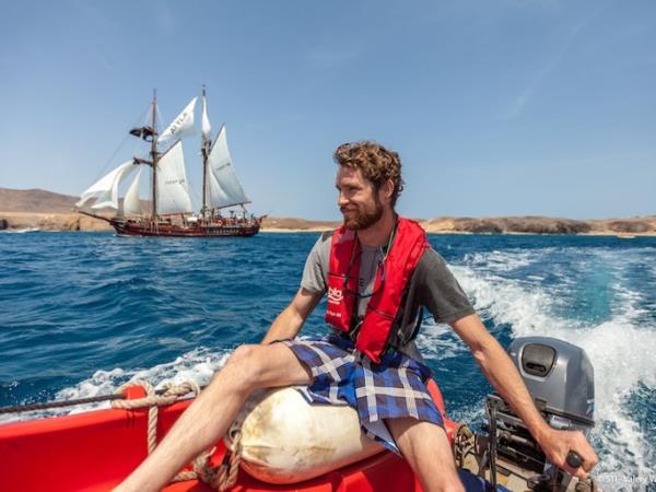 Tall ship adventure to the Brixham pirates festival