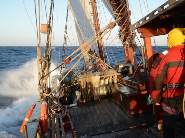 Tall ship sailing holiday, Bay of Biscay
