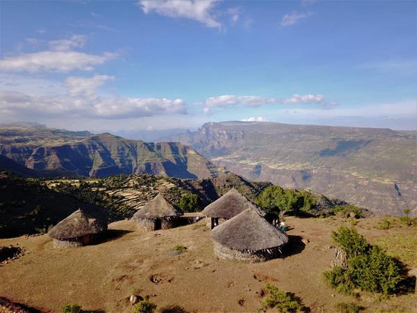 Simien mountains trekking in Ethiopia