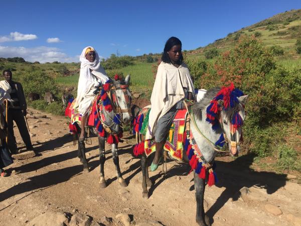 Simien mountains trekking in Ethiopia