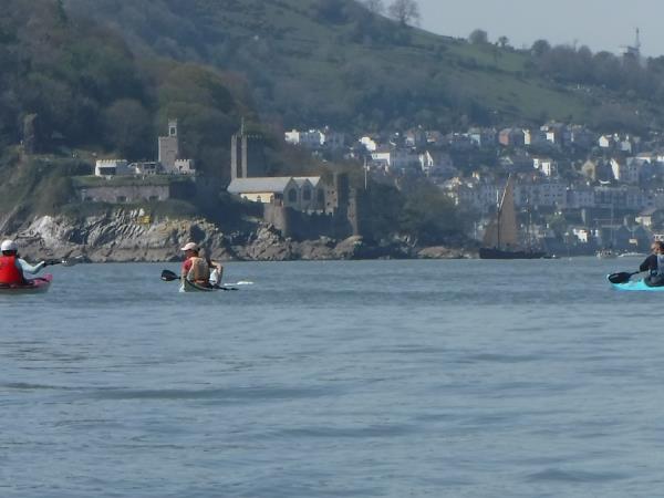 Devon sea kayaking vacation in England