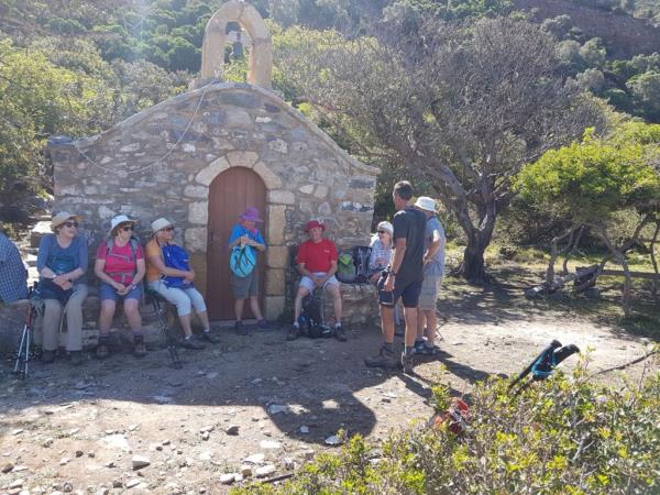 Walking vacation in rural Crete