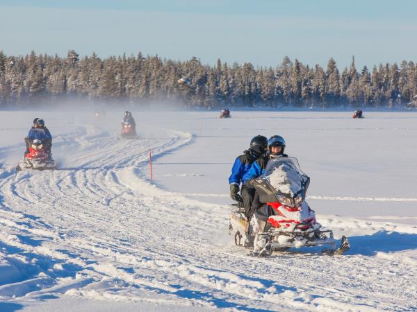 Winter adventure in Finland