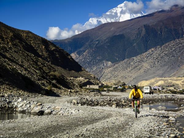 Mustang mountain biking vacation in Nepal