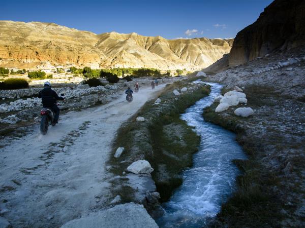 Mustang mountain biking vacation in Nepal
